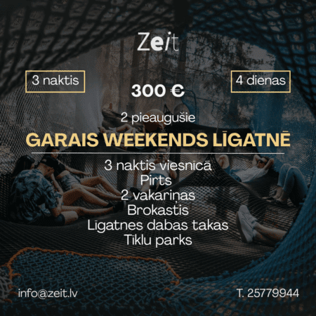 GARAIS WEEKENDS LĪGATNĒ